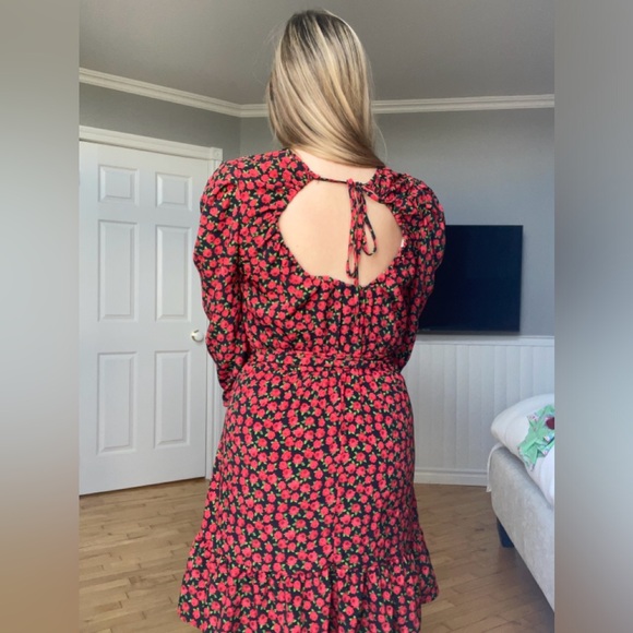 Asos floral red dress - Picture 5 of 5